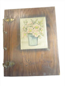 c1938 My Garden Scrap Book Mr. Mrs. Lloyd P Oliver Campbell MO Scrap Book — front view